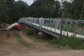 Fußgängerbrücke Nalbach